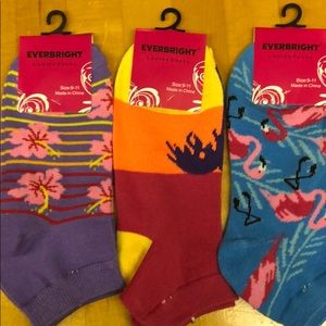 EVER-BRIGHT Ankle Colorful Ladies Socks